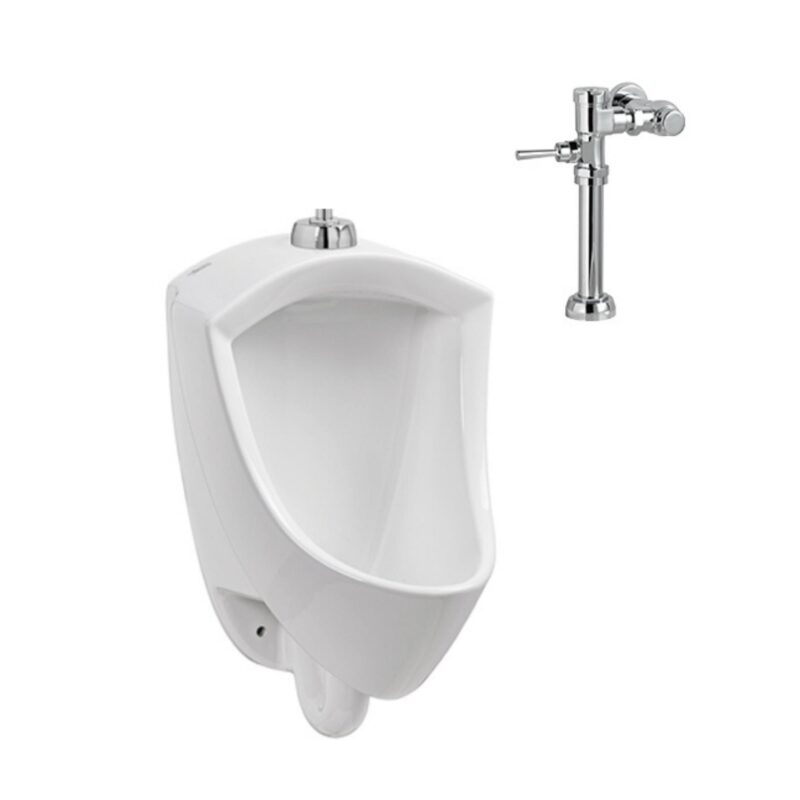 Paquete Mingitorio + Fluxómetro Niagara Ii 0.5 Lpd - Blanco