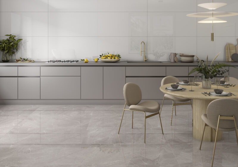 60X120 Piso Porcelánico / Crystal White 2.16 m