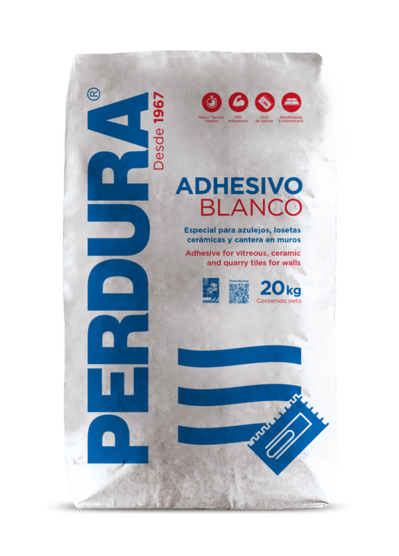 Perdura Adhesivo Blanco