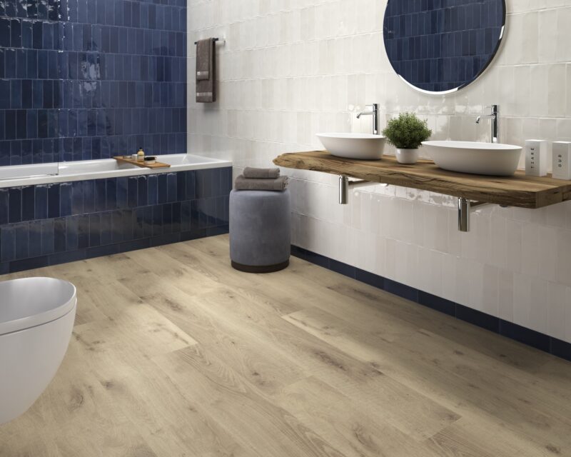 Sierra Natural SPC Click&Floor – Vinilo Rústico Imitación Madera 22.5X153.2 cm